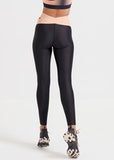 PE NATION LEGGING Diamond Press in Black