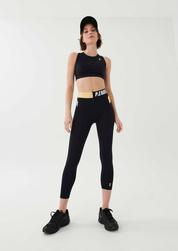 P.E NATION LEGGING BACKSWING IN BLACK