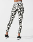 MICHI LEGGING POLARIS LEOPARD PRINT IVORY/MOONSTONE