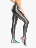 KORAL Legging Drive Glaze High Rise Silver Black