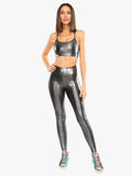 KORAL Legging Drive Glaze High Rise Silver Black