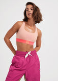 PE NATION BRA Box Out in Coral