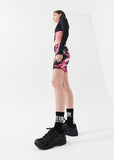 P.E NATION BIKER SHORT FLUID IN PRINT