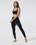 MICHI BRA MERCURY VELVET LONGLINE BLACK