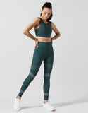 LILYBOD LEGGING PIPER - SMOKE GREEN