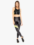 KORAL Legging Stage High Rise Infinity Black Camo Lime