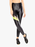 KORAL Legging Stage High Rise Infinity Black Camo Lime