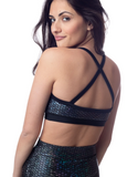 EMILY HSU BRA MIDNIGHT MERMAID BRALETTE