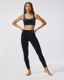 MICHI LEGGING MERCURY VELVET BLACK