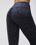 MICHI LEGGING MERCURY VELVET BLACK
