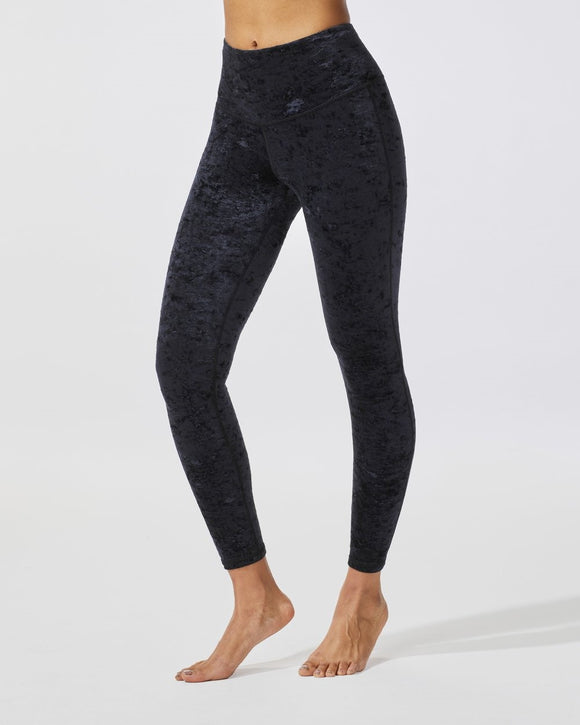 MICHI LEGGING MERCURY VELVET BLACK