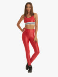 KORAL LEGGING Lustrous High Rise Infinity Chic Red