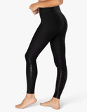 BEYOND YOGA Legging - Alloy Ombre High Waisted Midi - Black Foil Speckle