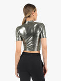 KORAL Crop Top Stella Glaze - Shimmer