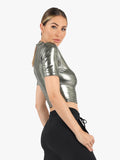 KORAL Crop Top Stella Glaze - Shimmer