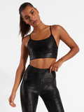 KORAL BRA Sweeper Infinity Sports Bra - Black Camo