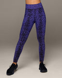 MICHI LEGGING VERVE PLANTAE PRINT - INDIGO