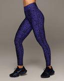 MICHI LEGGING VERVE PLANTAE PRINT - INDIGO