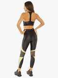 KORAL BRA EMBLEM INFINITY BLACK/PINA