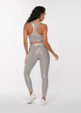 LORNA JANE LEGGING Gloss Ankle Biter - NU GREY