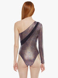 KORAL BODYSUIT RIB FOIL GLITTER