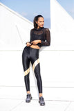 Koral Legging Aello Energy High Rise blk/luster